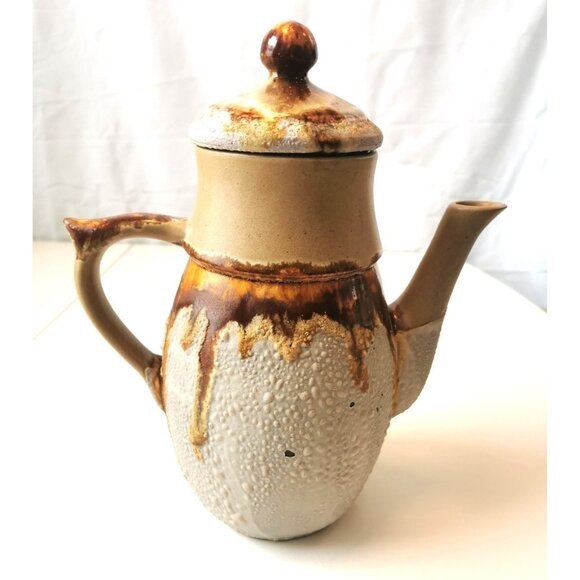 Tea / Coffee Pot Vintage Laurentian Pottery Limited #840 - Picture 11 of 12